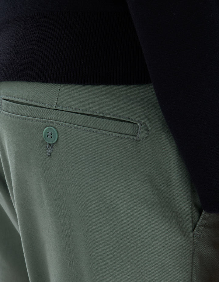 Slim 100% stretch cotton chinos