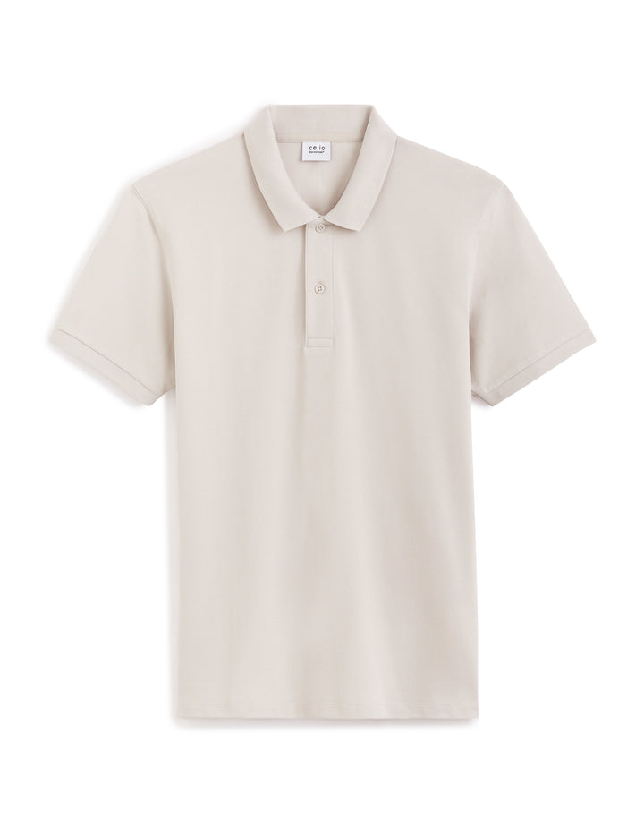 Men - Knitted - Polo Shirt - Short sleeves