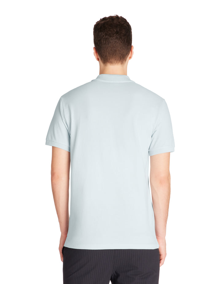 100% cotton piqu polo