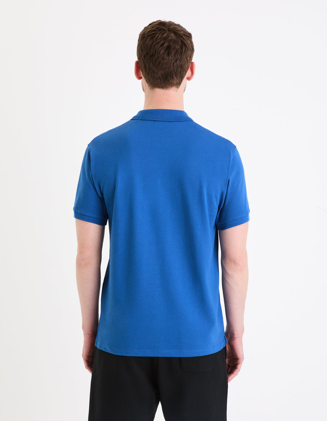 100% cotton piqu polo