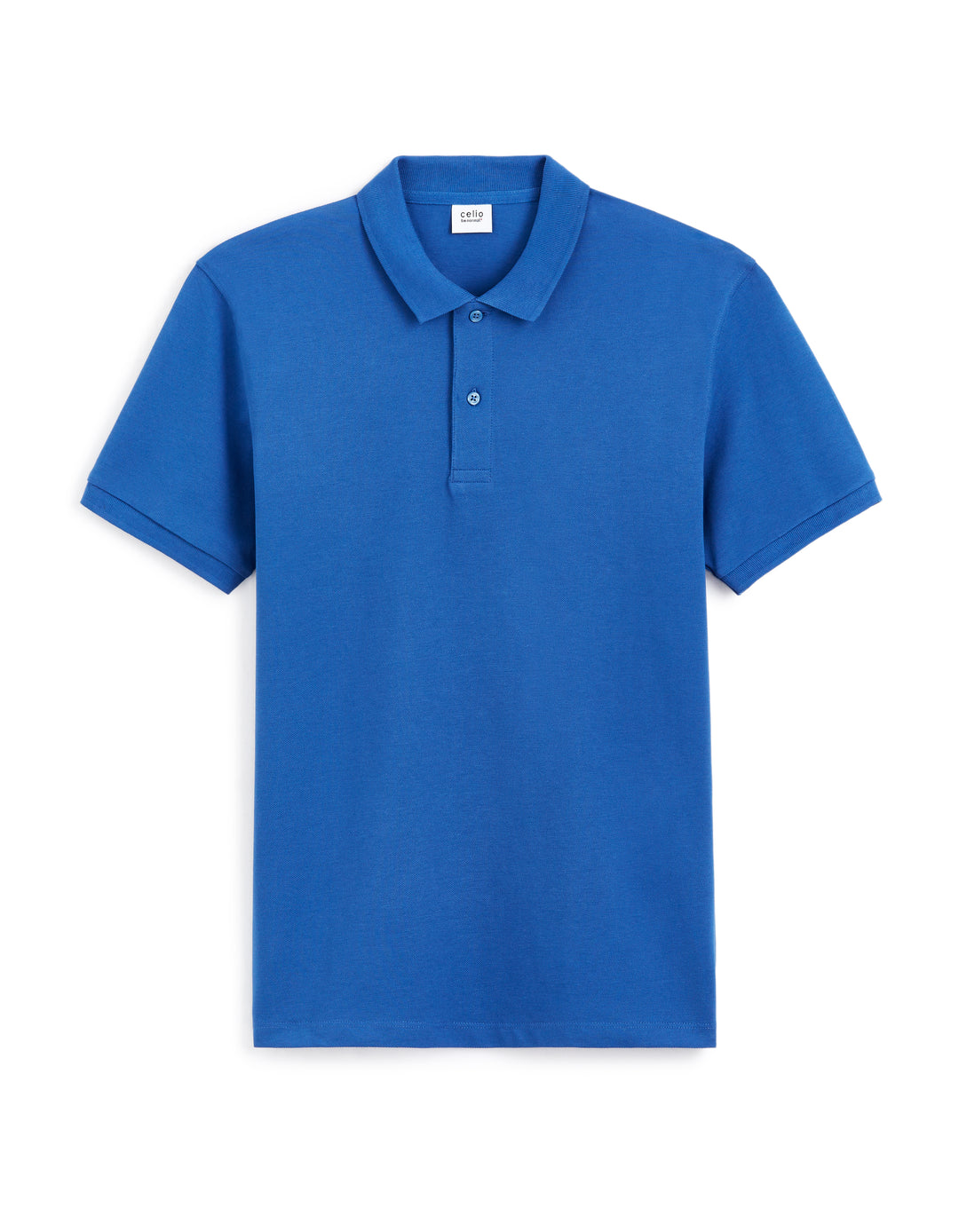 100% cotton piqu polo