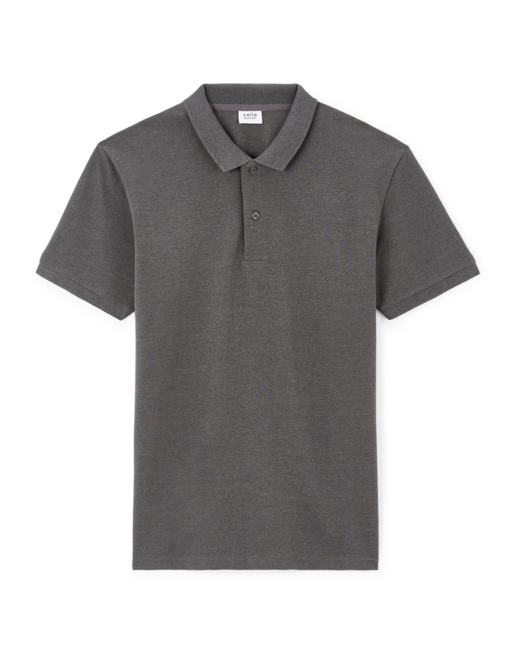 100% cotton piqu polo