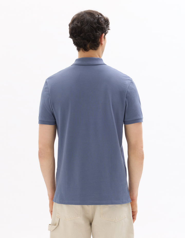 100% cotton piqu polo