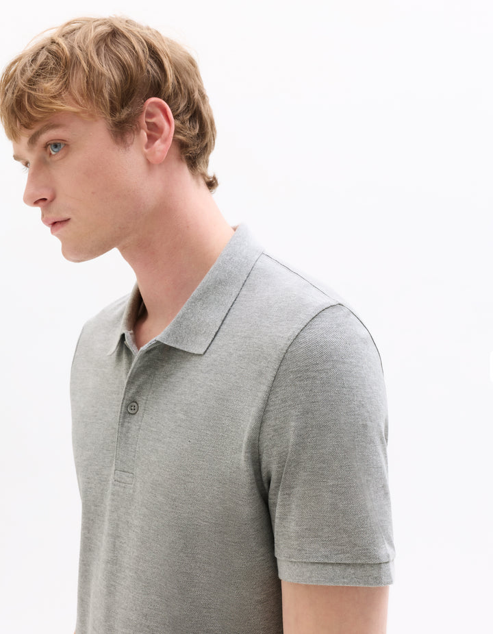 Regular pique polo shirt 100% cotton