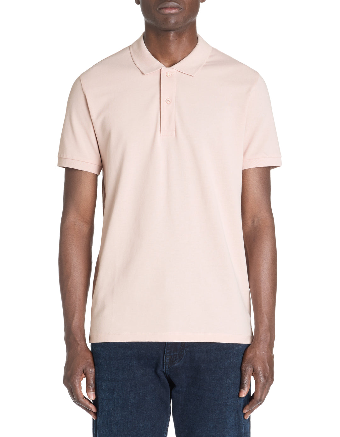 100% cotton piqu polo