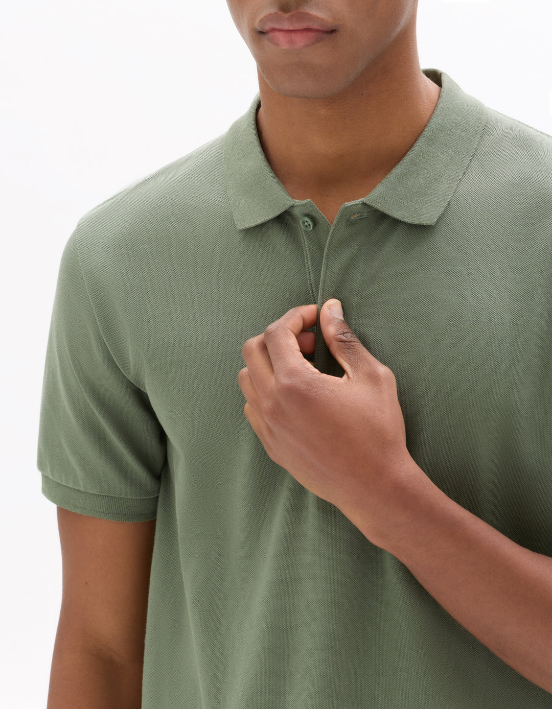 100% cotton piqu polo