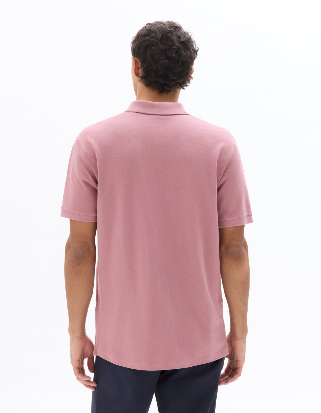 100% cotton piqu polo