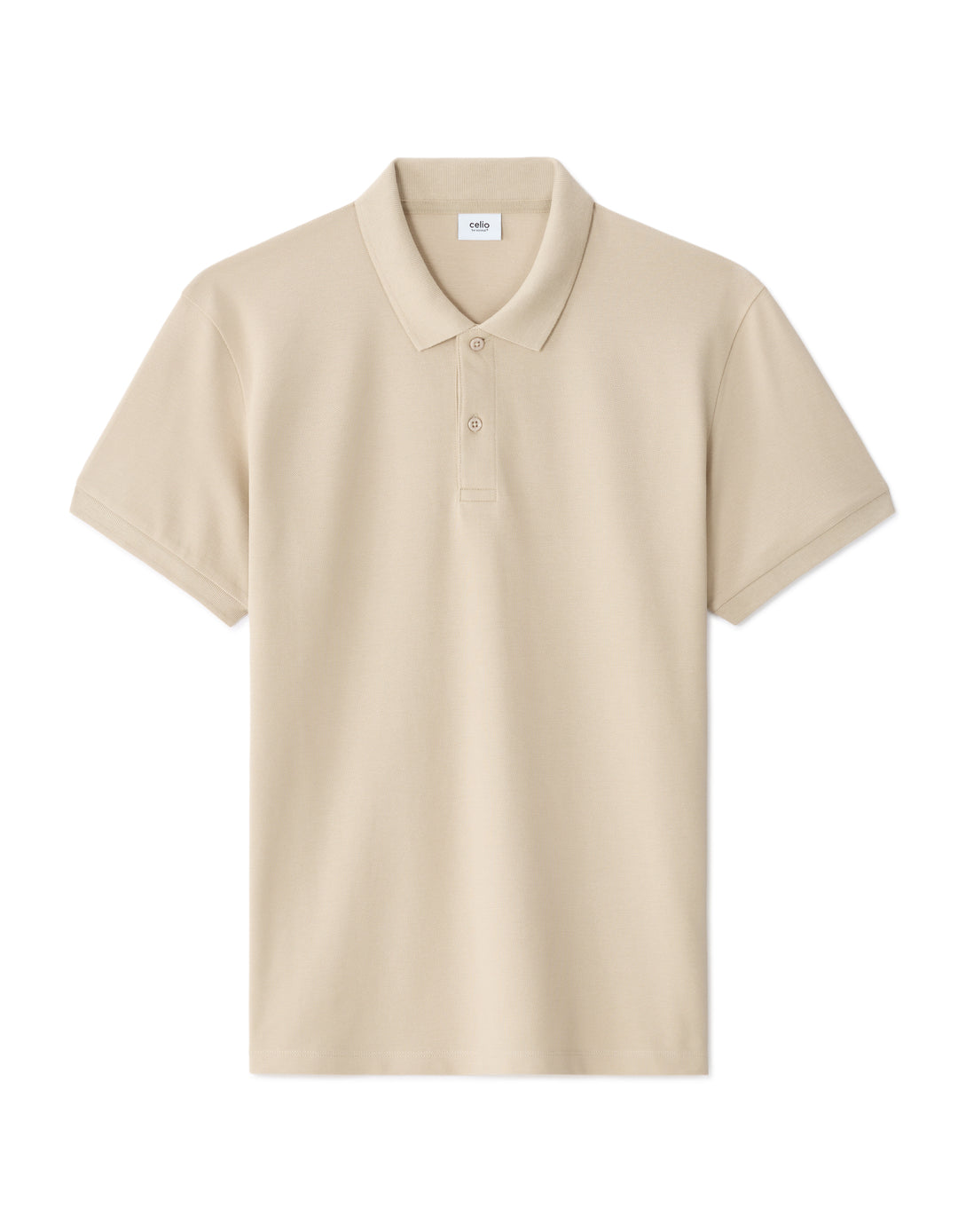 Men - Knitted - Polo Shirt - Short sleeves