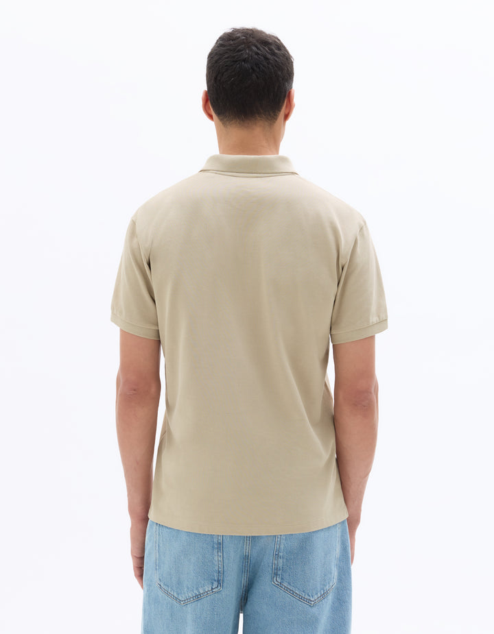 Men - Knitted - Polo Shirt - Short sleeves