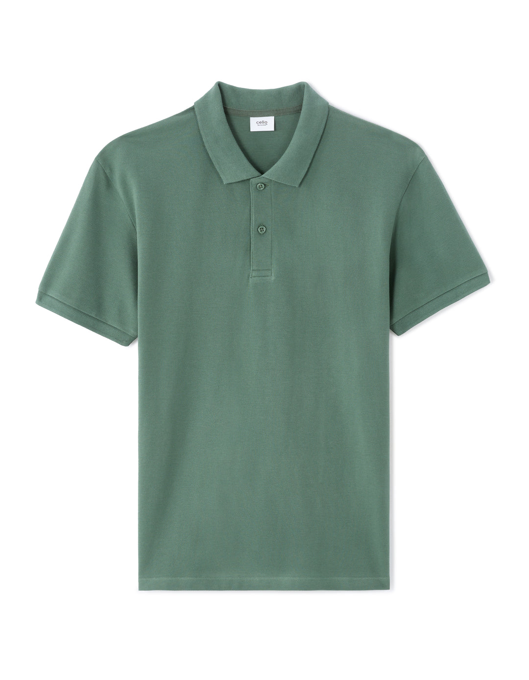 100% cotton piqu polo