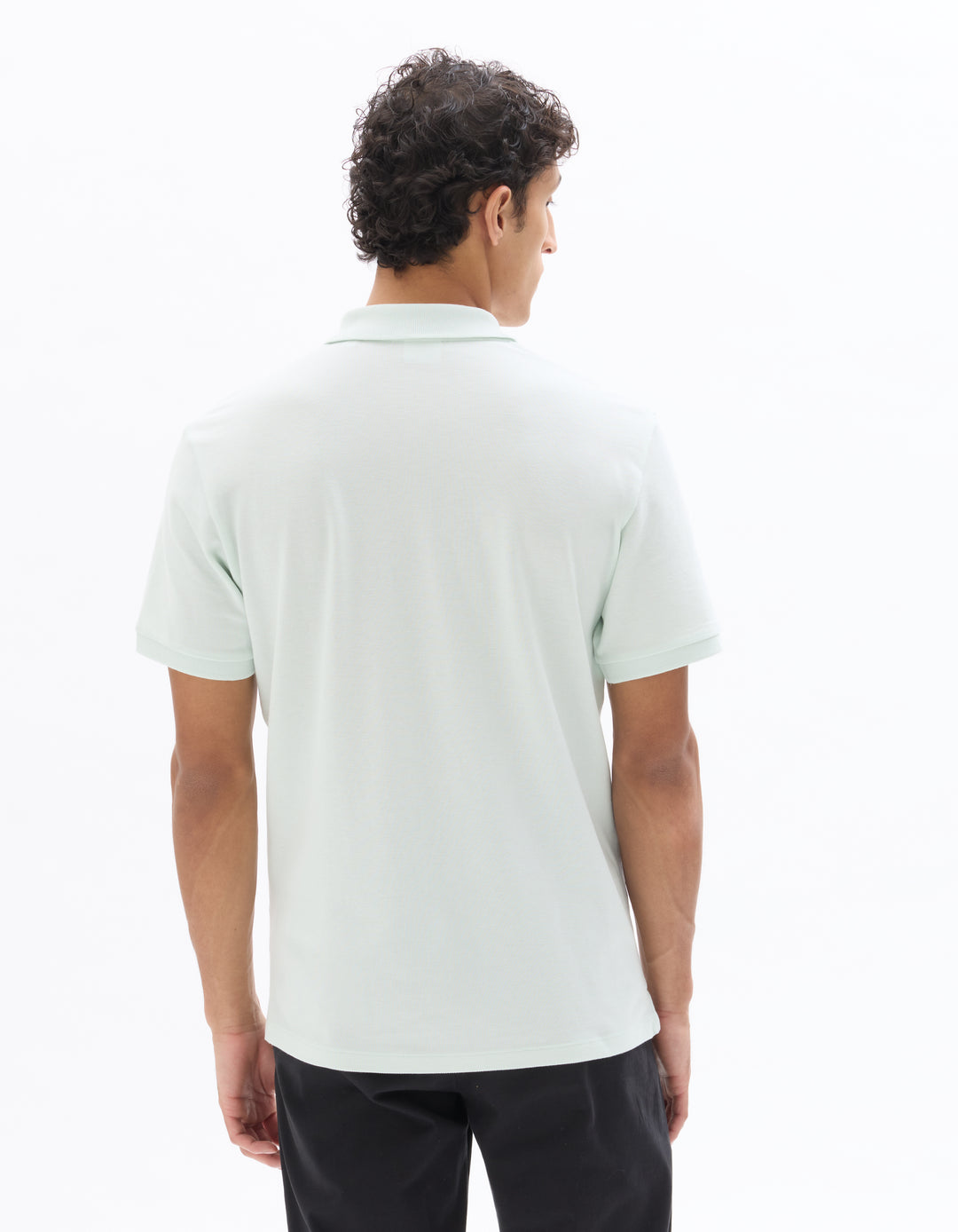 100% cotton piqu polo