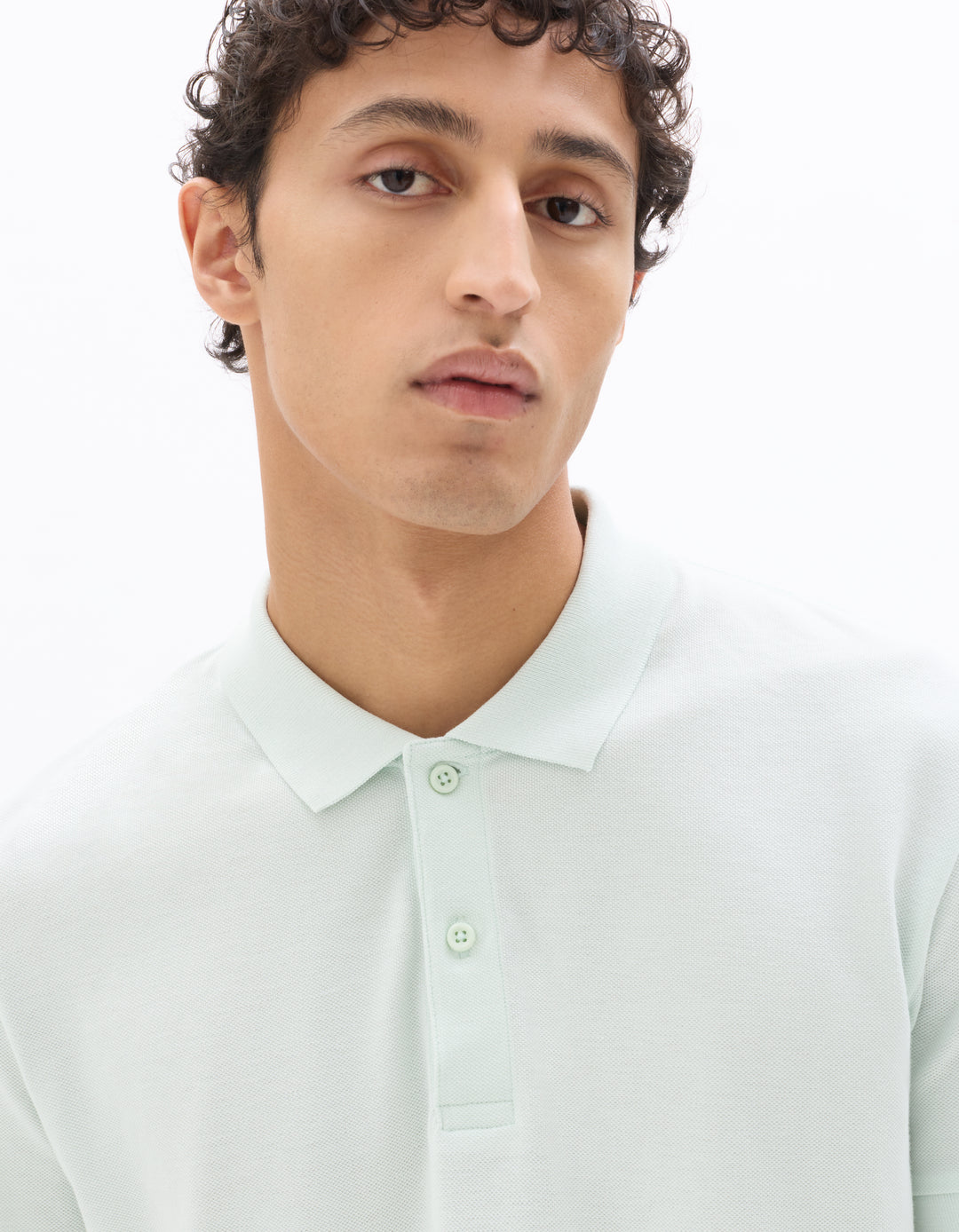 100% cotton piqu polo