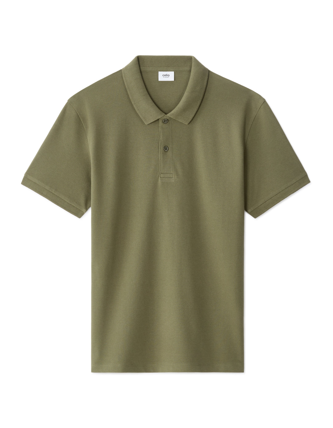 100% cotton piqu polo