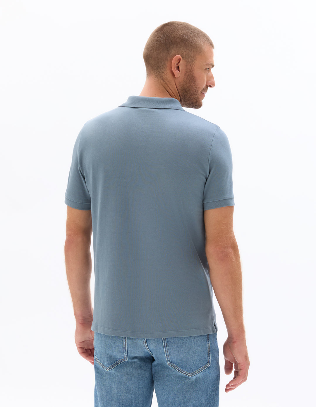 Regular pique polo shirt 100% cotton