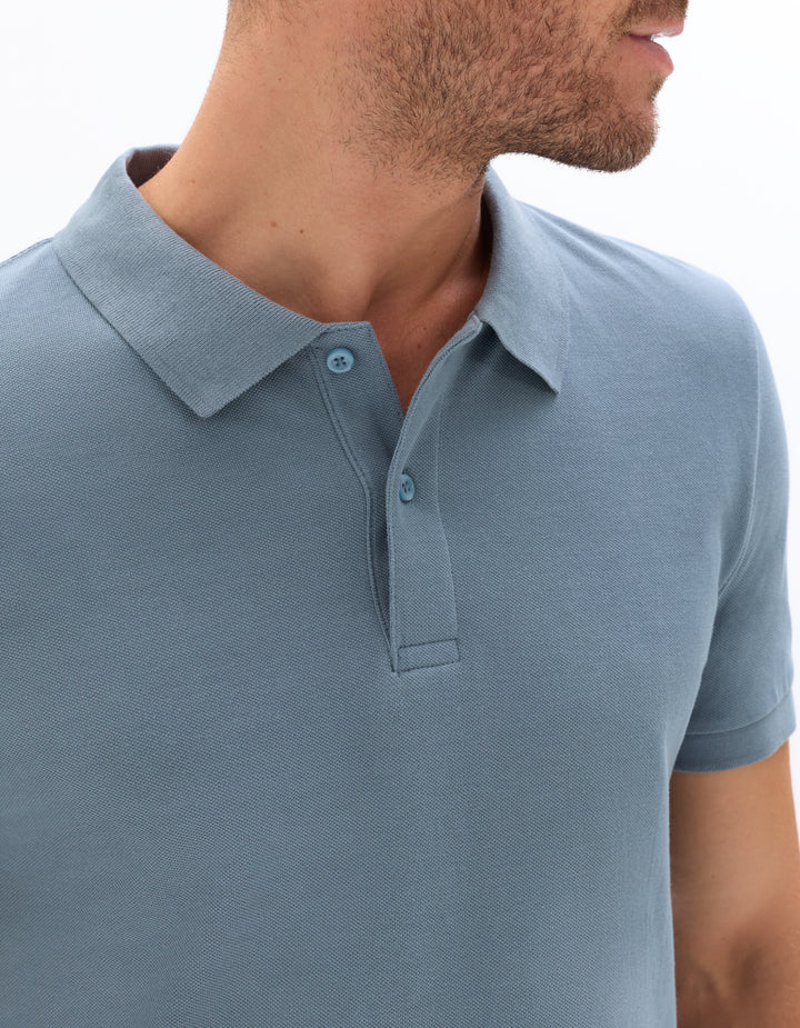 Regular pique polo shirt 100% cotton