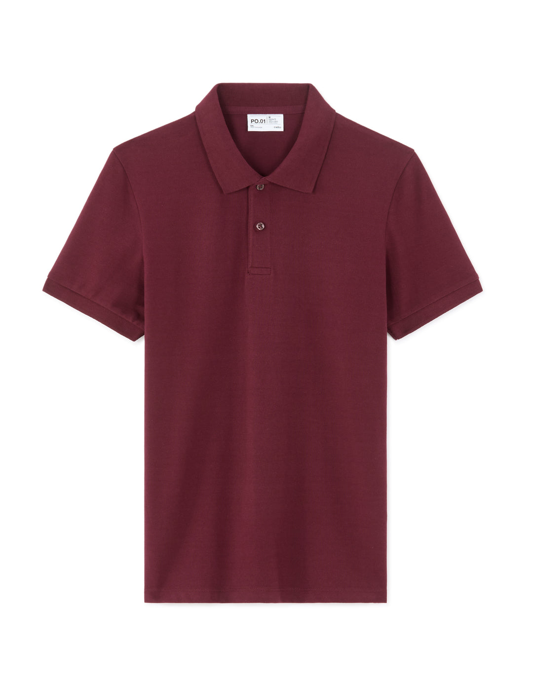 Regular pique polo shirt 100% cotton