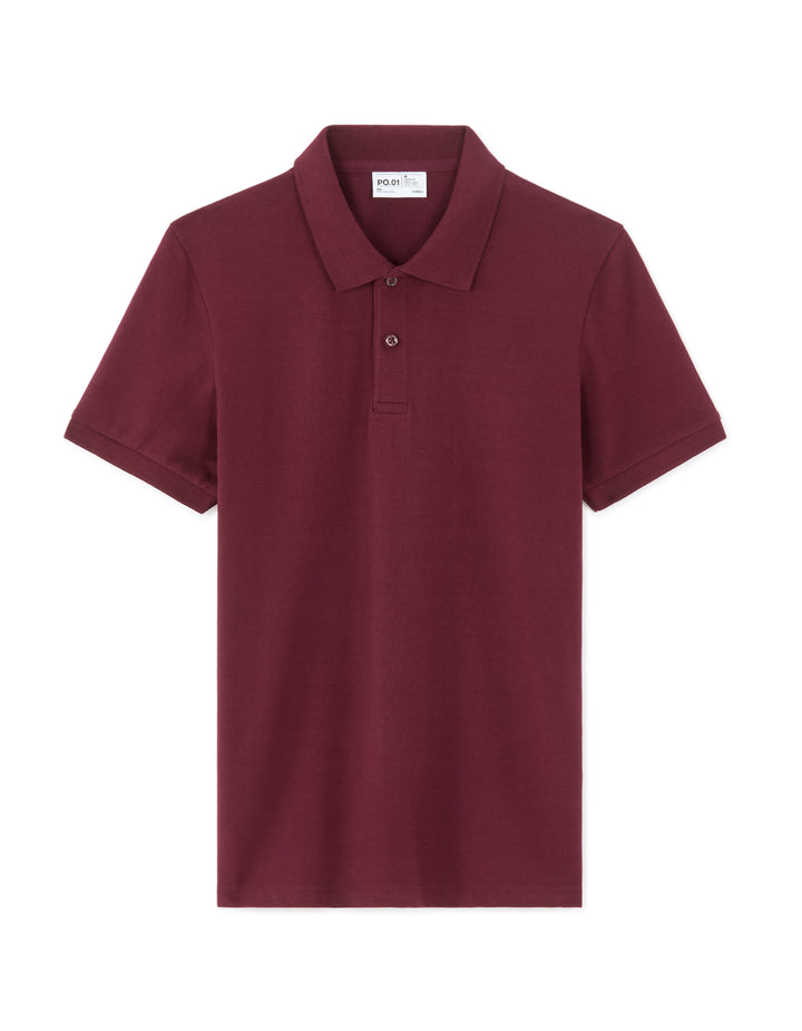Regular pique polo shirt 100% cotton