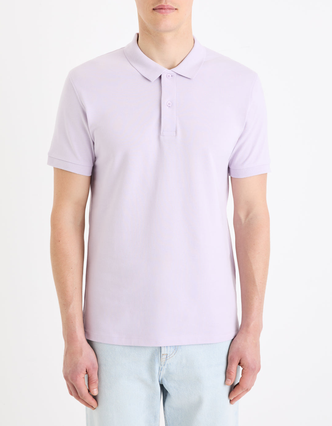 100% cotton piqu polo