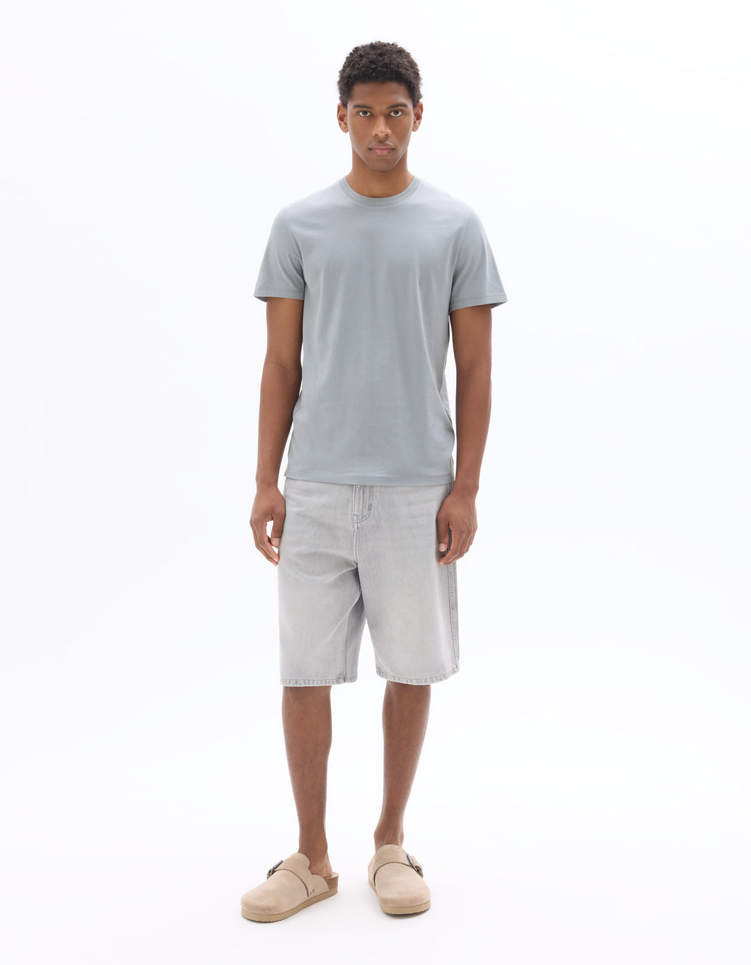 Unisex - Knitted - T-Shirt - Short sleeves - U / V / round neck