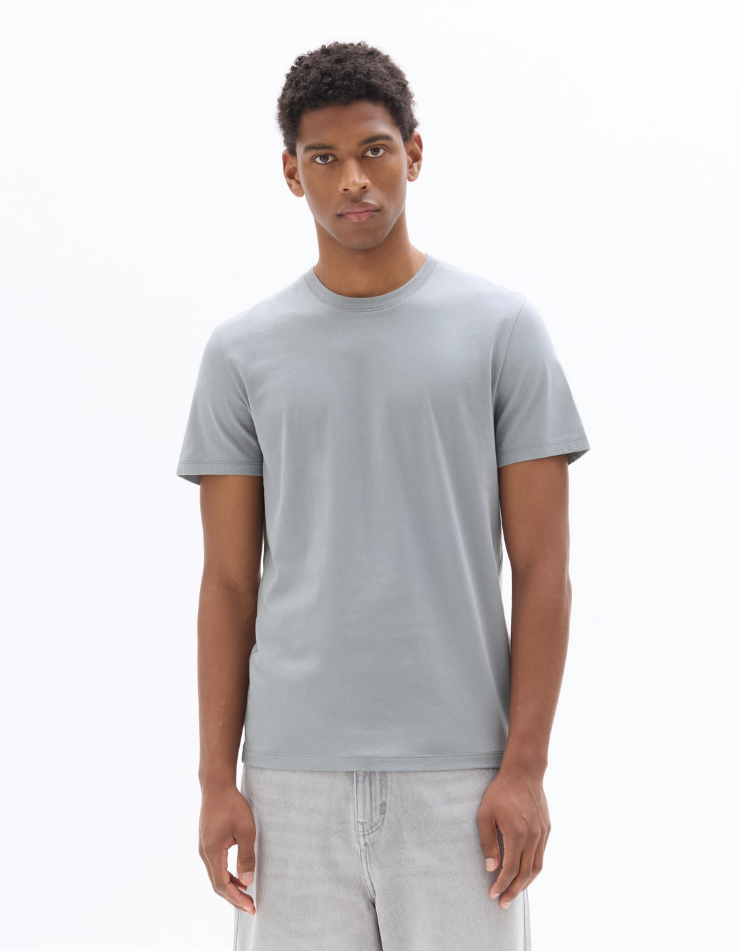 Unisex - Knitted - T-Shirt - Short sleeves - U / V / round neck