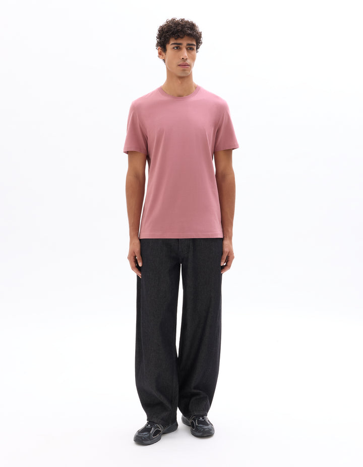 Unisex - Knitted - T-Shirt - Short sleeves - U / V / round neck