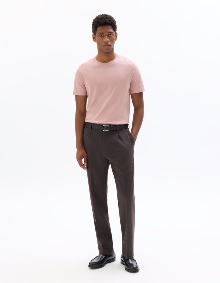 Regular Fit Crew Neck 100% Cotton T-shirt