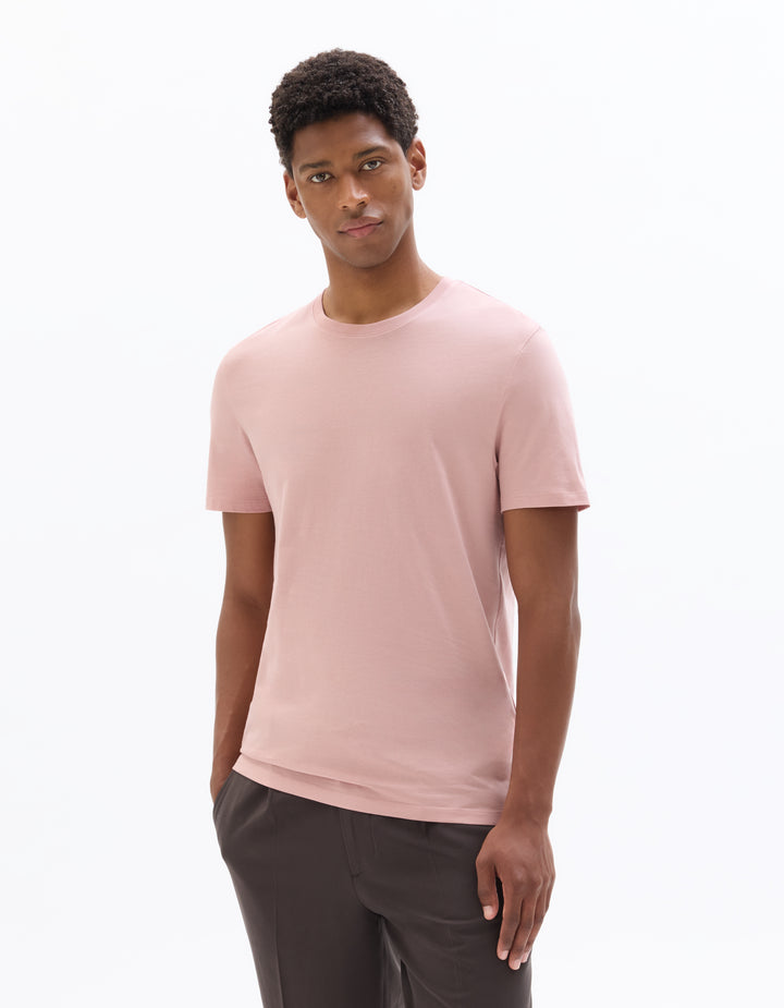 Regular Fit Crew Neck 100% Cotton T-shirt
