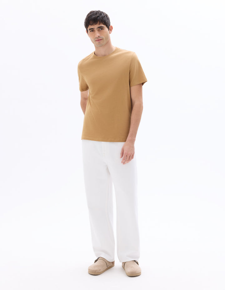 Unisex - Knitted - T-Shirt - Short sleeves - U / V / round neck