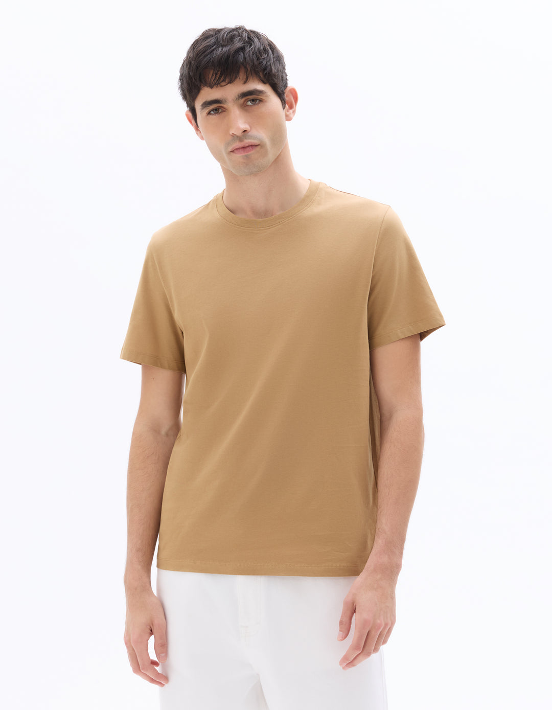Unisex - Knitted - T-Shirt - Short sleeves - U / V / round neck