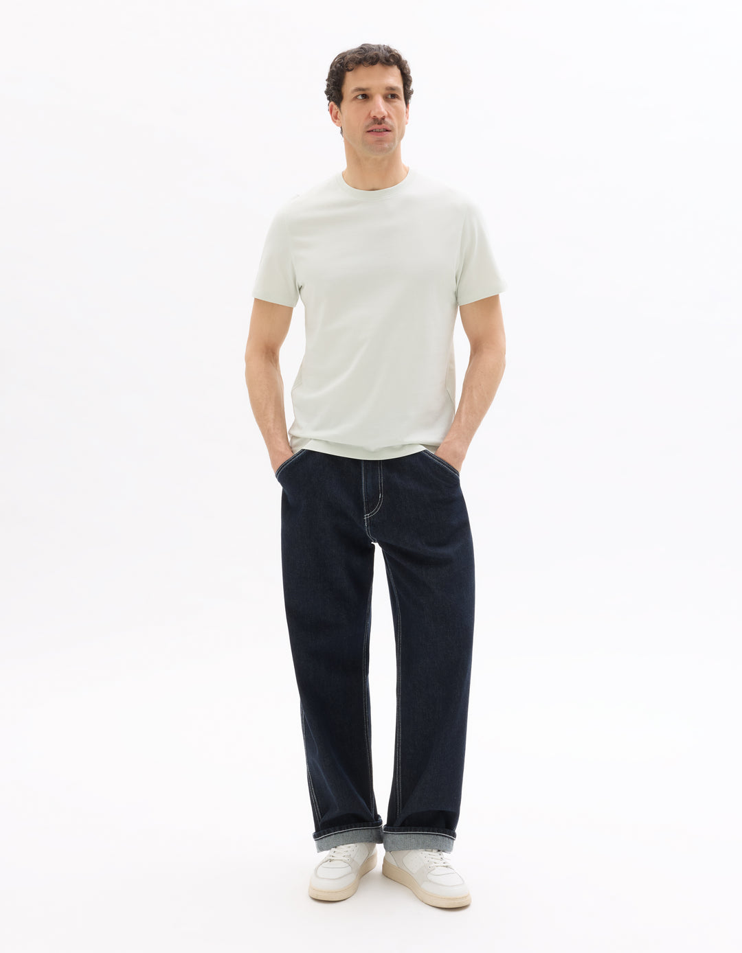Unisex - Knitted - T-Shirt - Short sleeves - U / V / round neck
