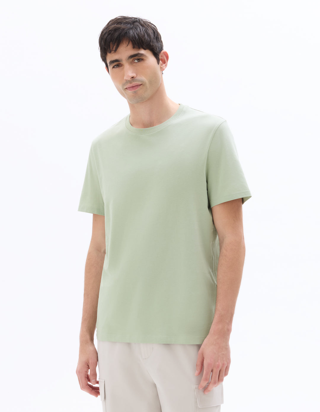Unisex - Knitted - T-Shirt - Short sleeves - U / V / round neck