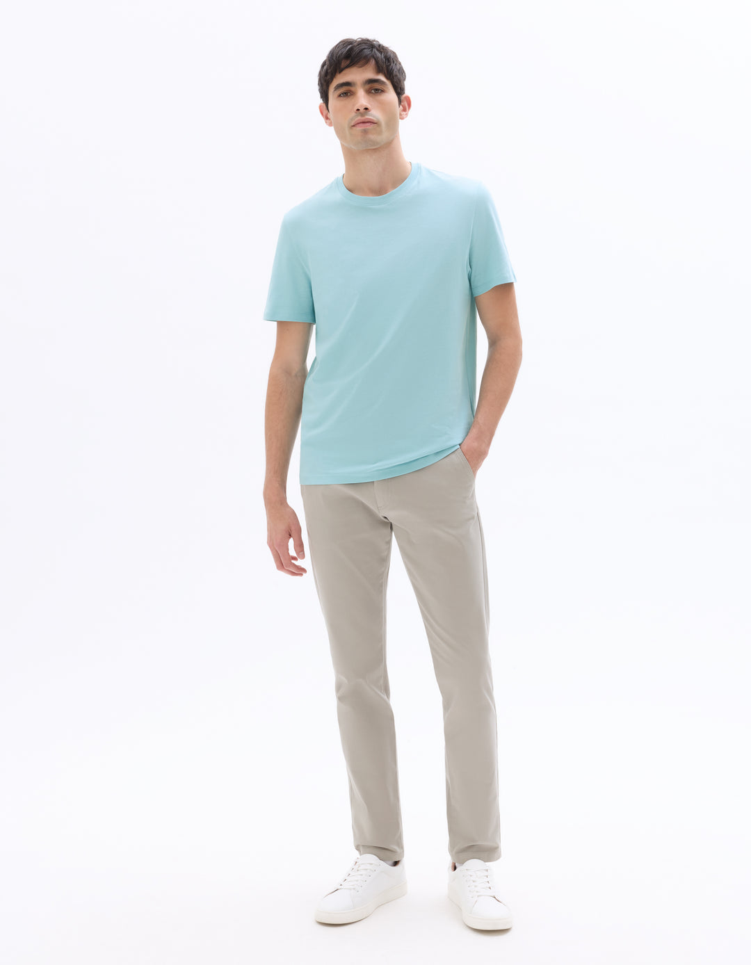 Unisex - Knitted - T-Shirt - Short sleeves - U / V / round neck