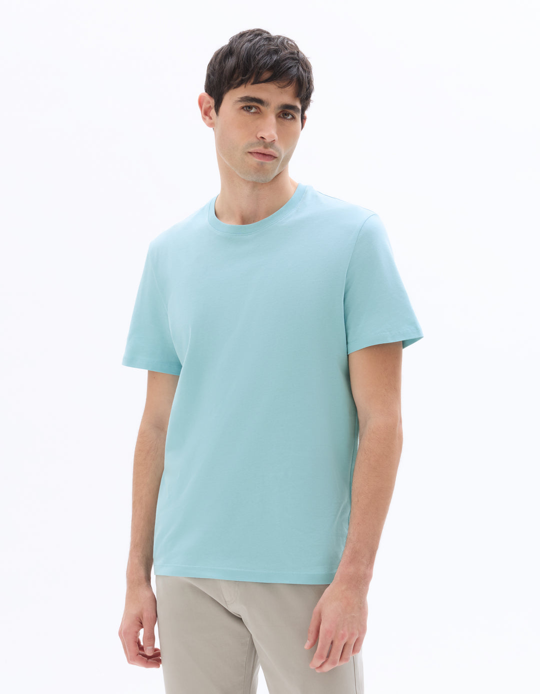 Unisex - Knitted - T-Shirt - Short sleeves - U / V / round neck