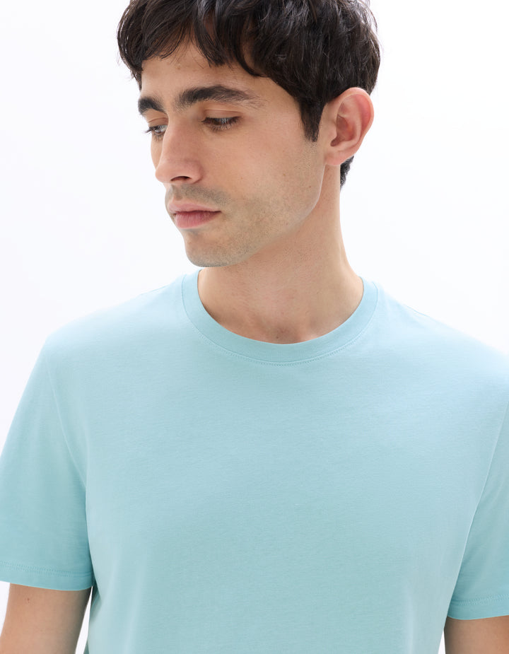 Unisex - Knitted - T-Shirt - Short sleeves - U / V / round neck