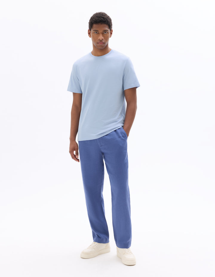 Unisex - Knitted - T-Shirt - Short sleeves - U / V / round neck