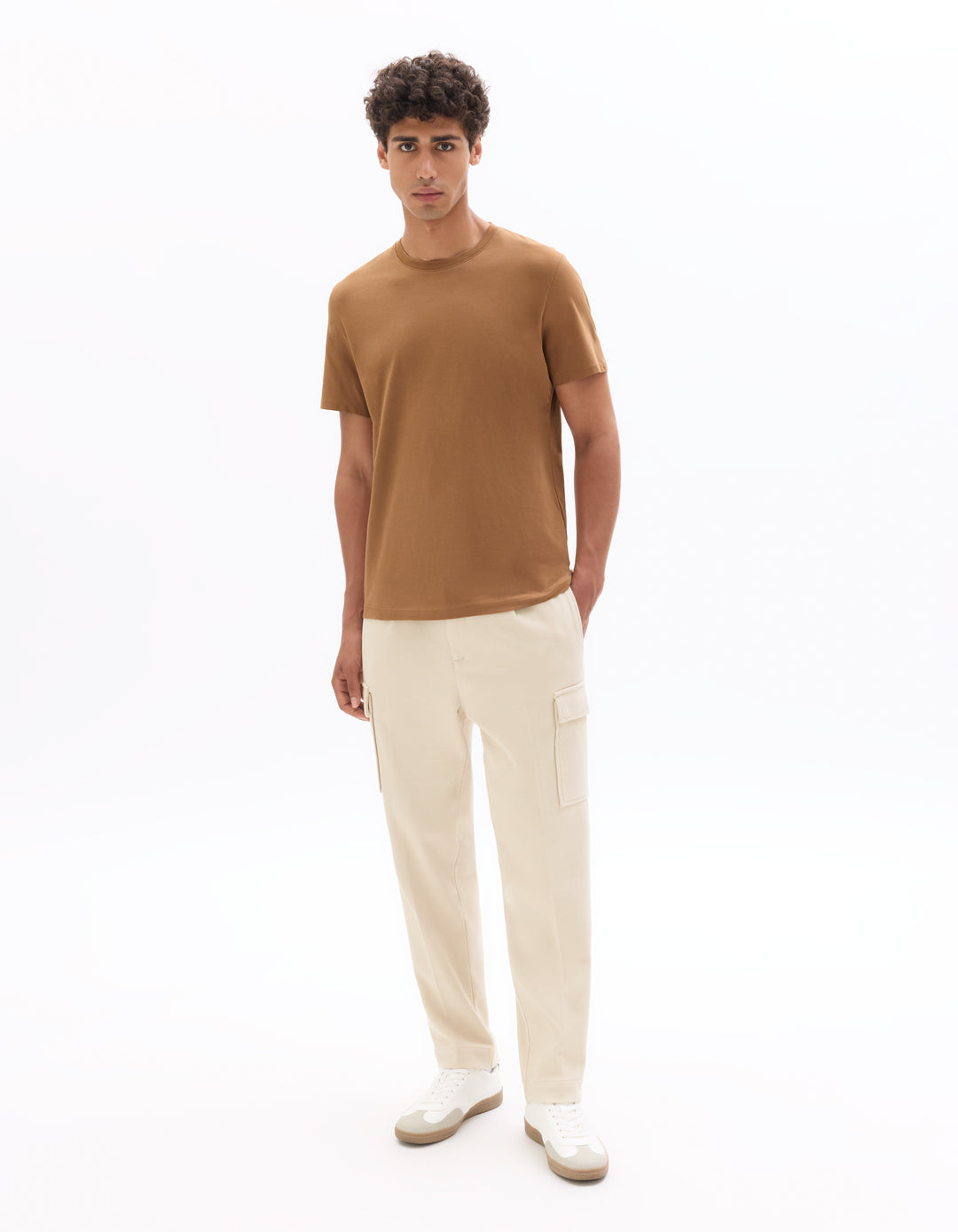 Regular Fit Crew Neck 100% Cotton T-shirt