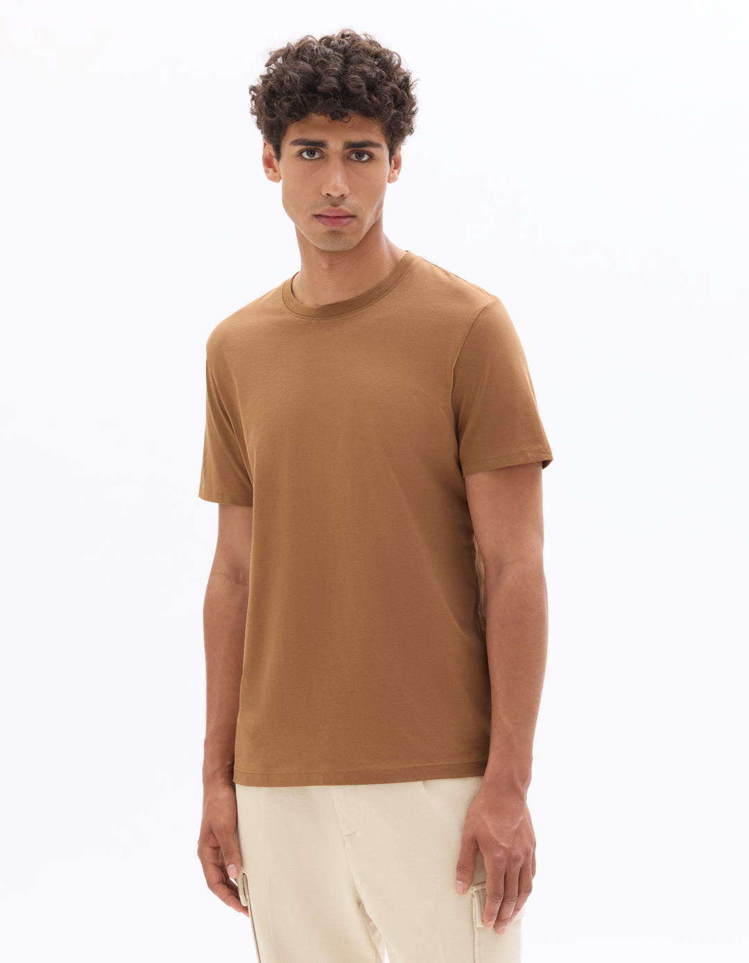 Regular Fit Crew Neck 100% Cotton T-shirt