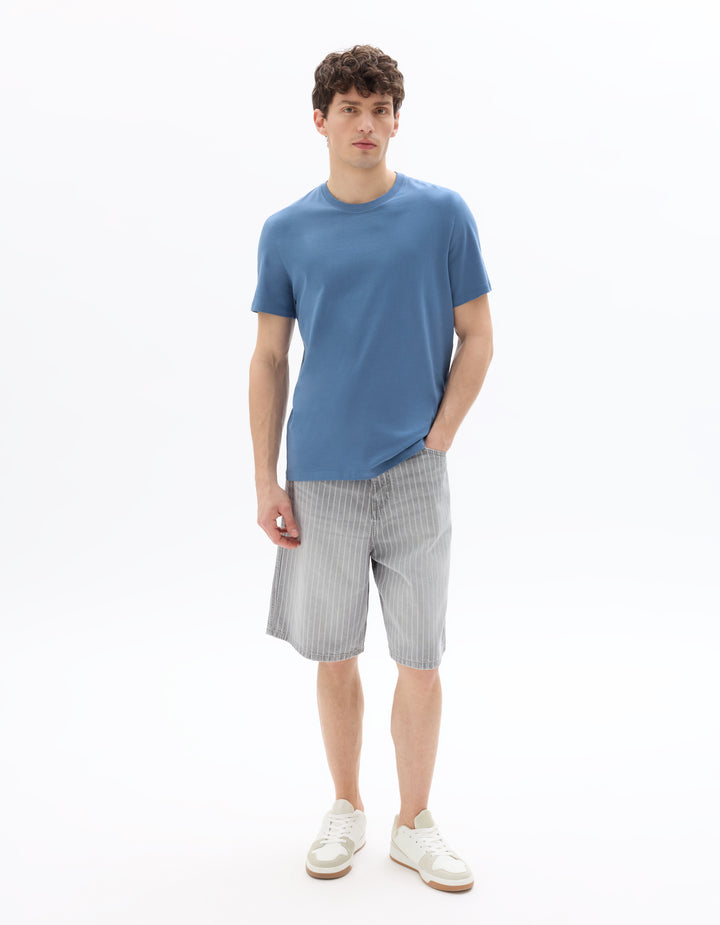 Unisex - Knitted - T-Shirt - Short sleeves - U / V / round neck