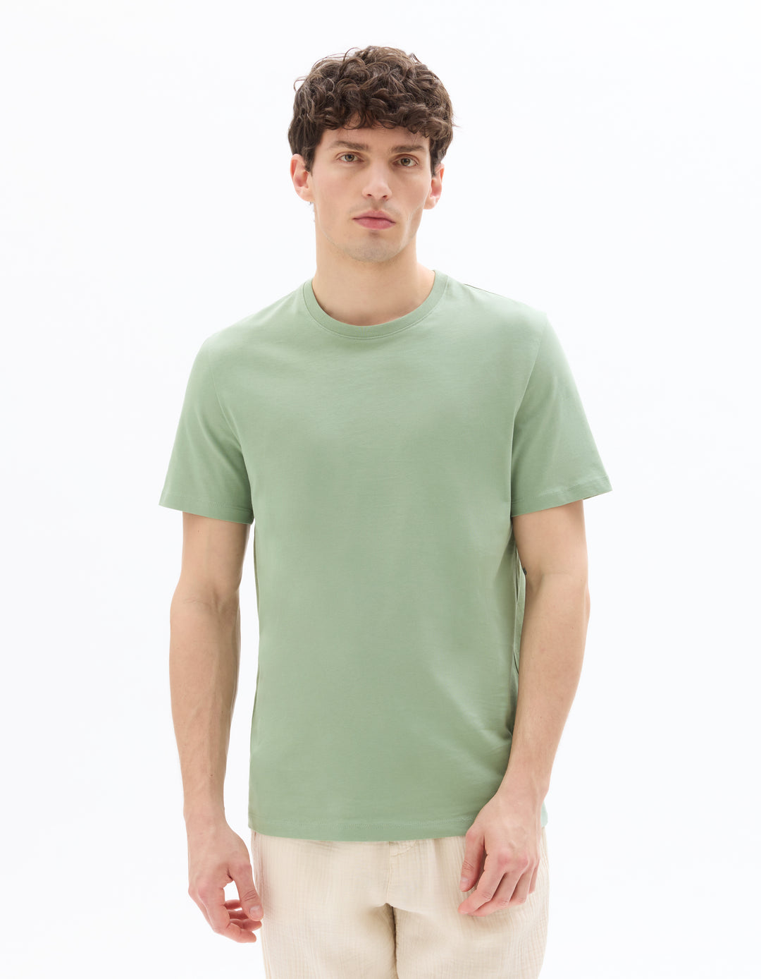 Unisex - Knitted - T-Shirt - Short sleeves - U / V / round neck
