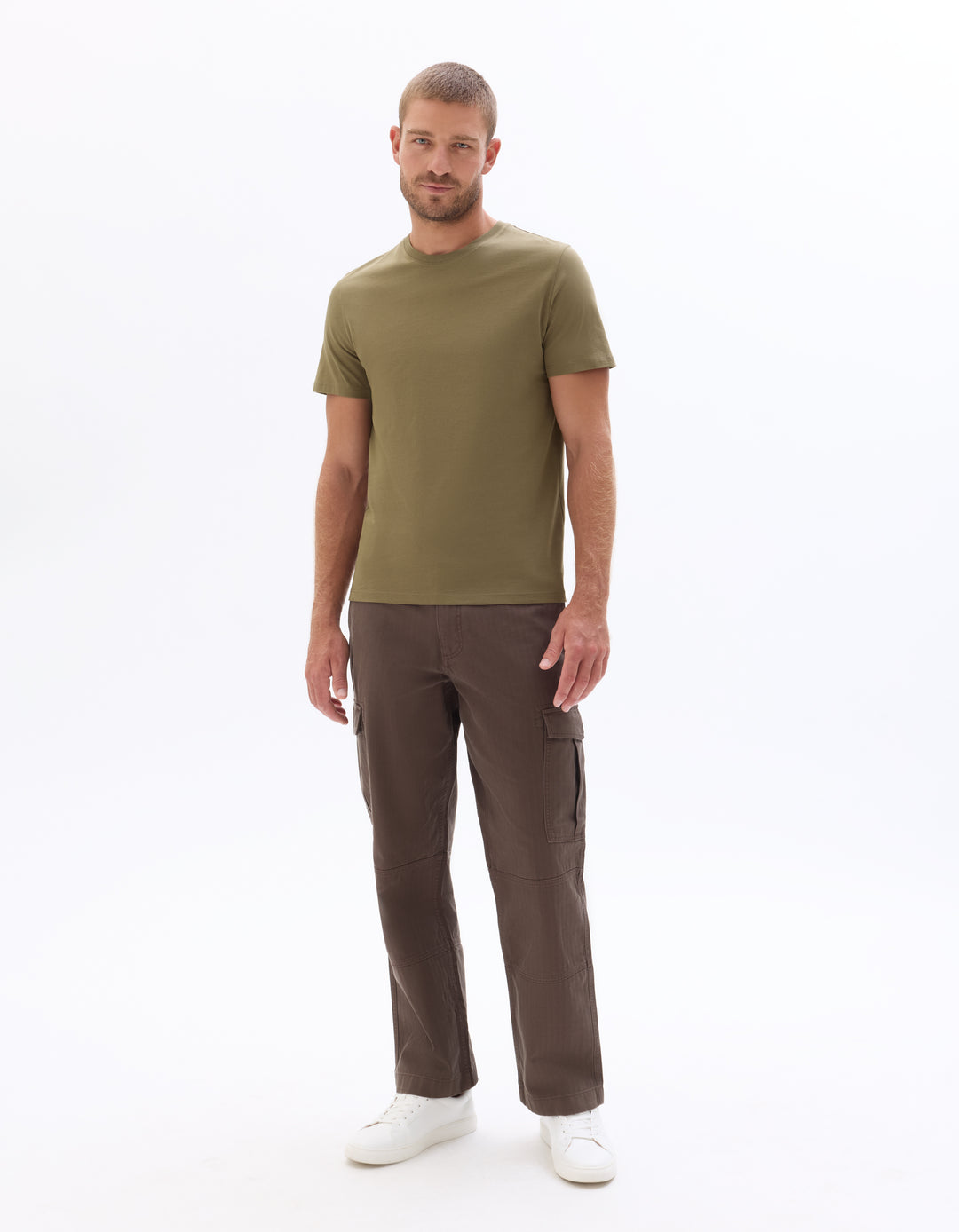 Regular Fit Crew Neck 100% Cotton T-shirt