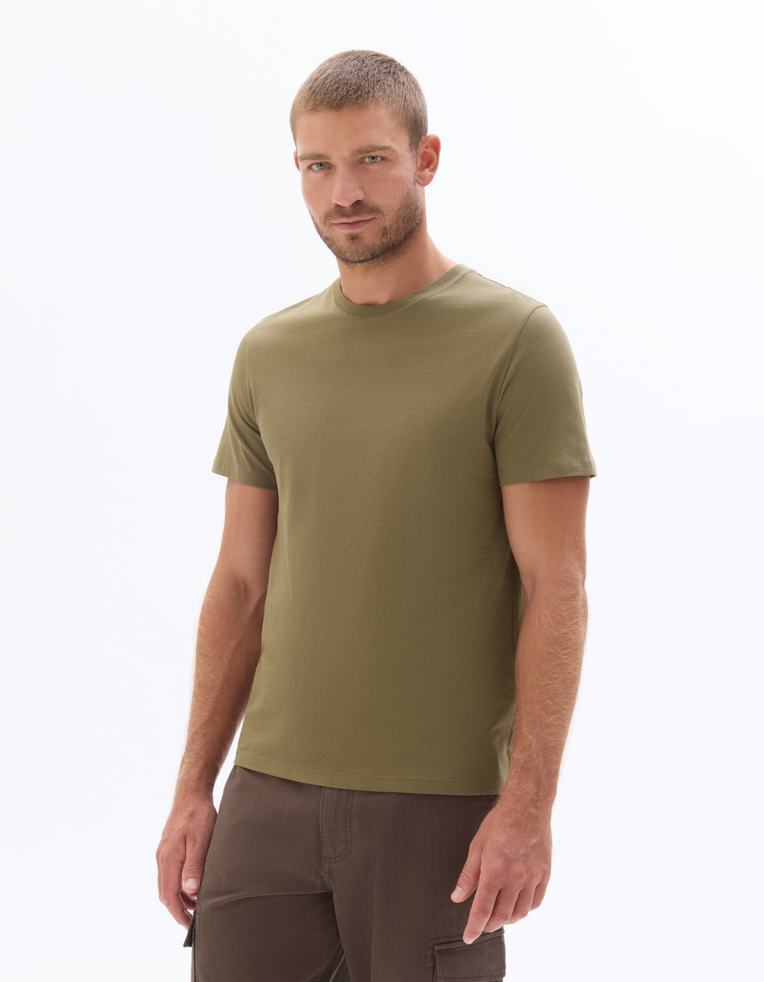Regular Fit Crew Neck 100% Cotton T-shirt