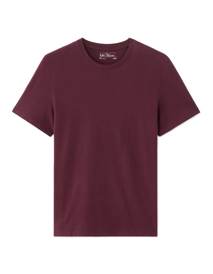 Regular Fit Crew Neck 100% Cotton T-shirt