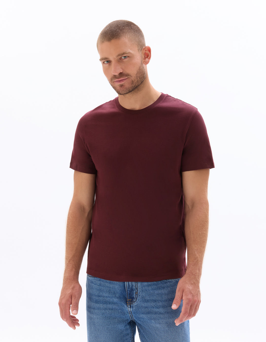 Regular Fit Crew Neck 100% Cotton T-shirt