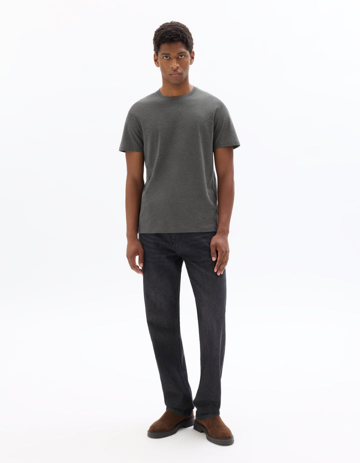 Regular Fit Crew Neck 100% Cotton T-shirt