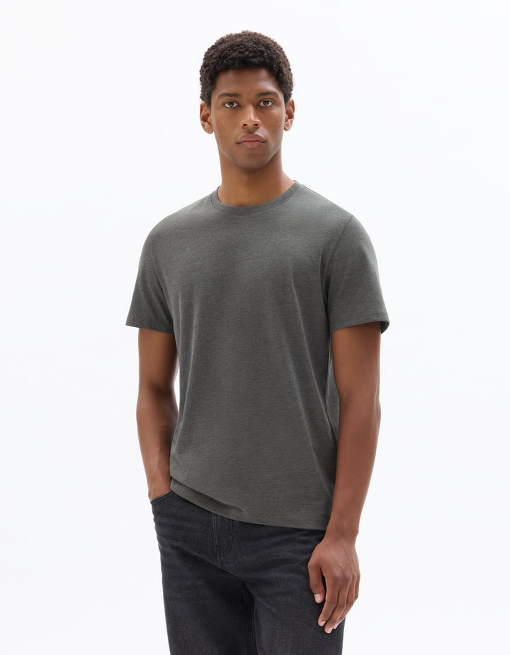 Regular Fit Crew Neck 100% Cotton T-shirt