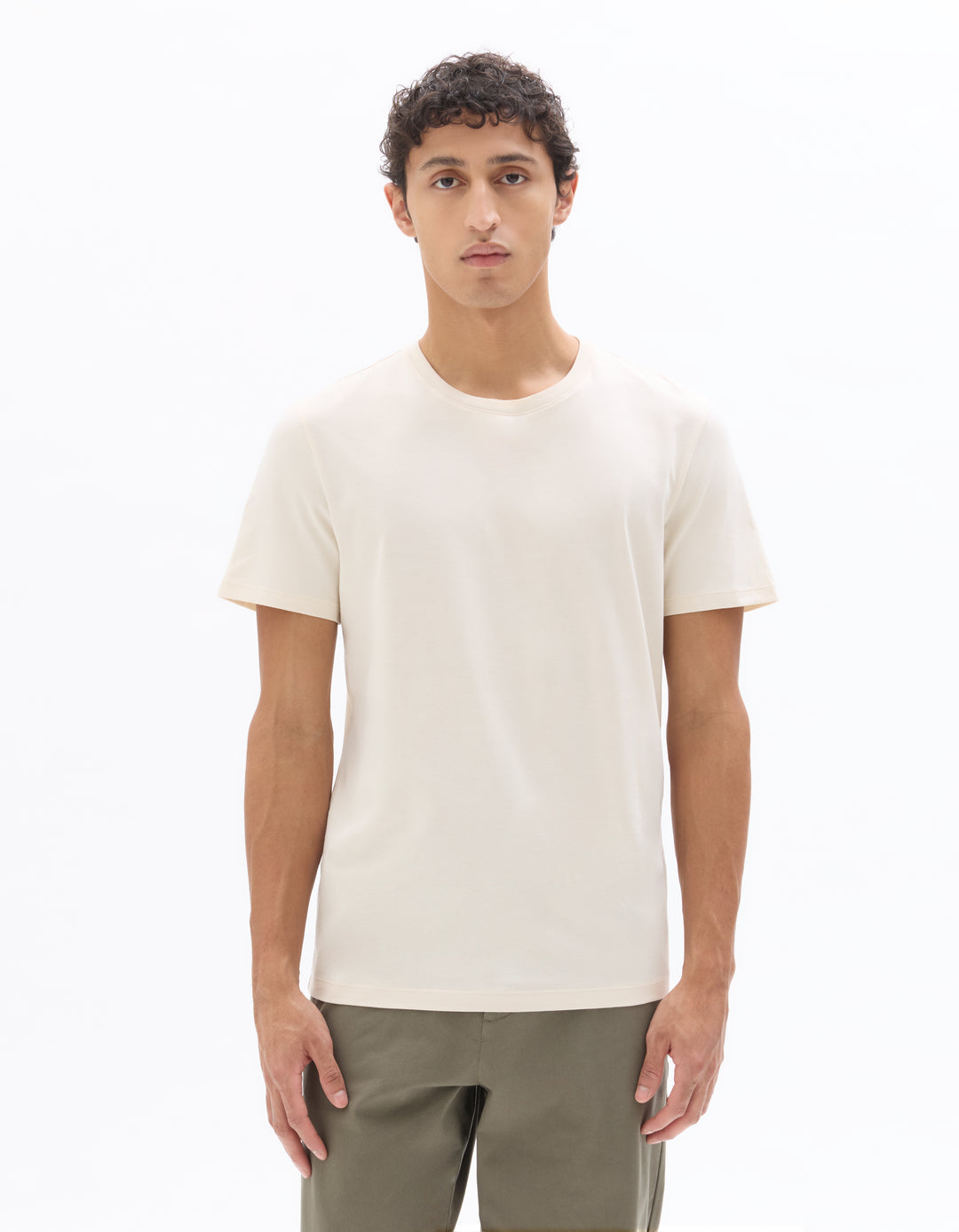 Unisex - Knitted - T-Shirt - Short sleeves - U / V / round neck