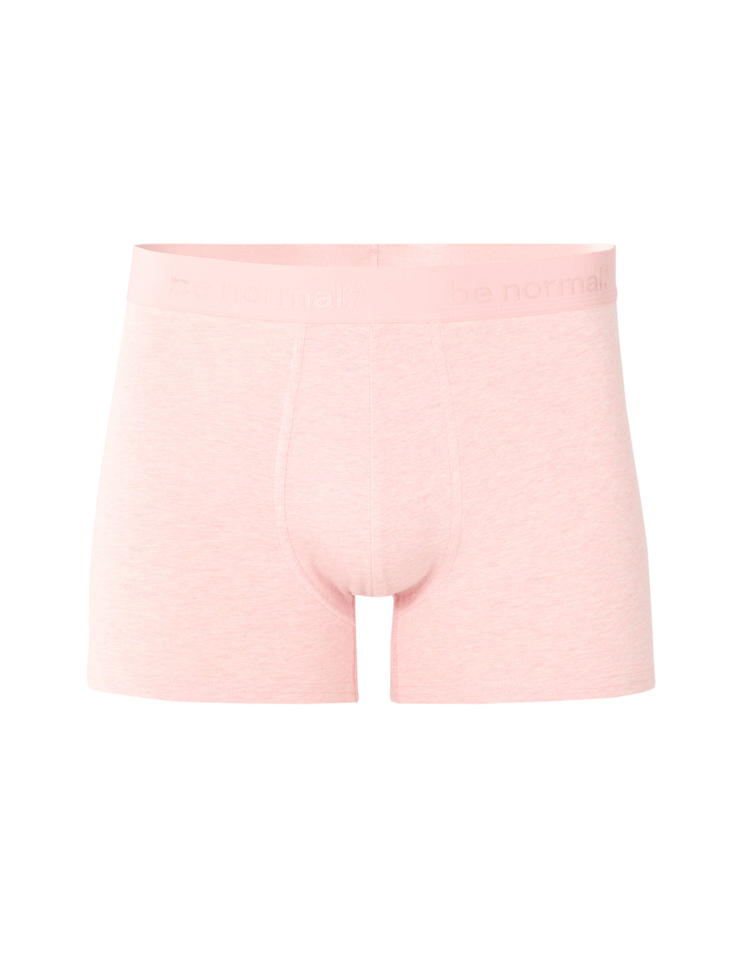 Plain stretch cotton boxer shorts