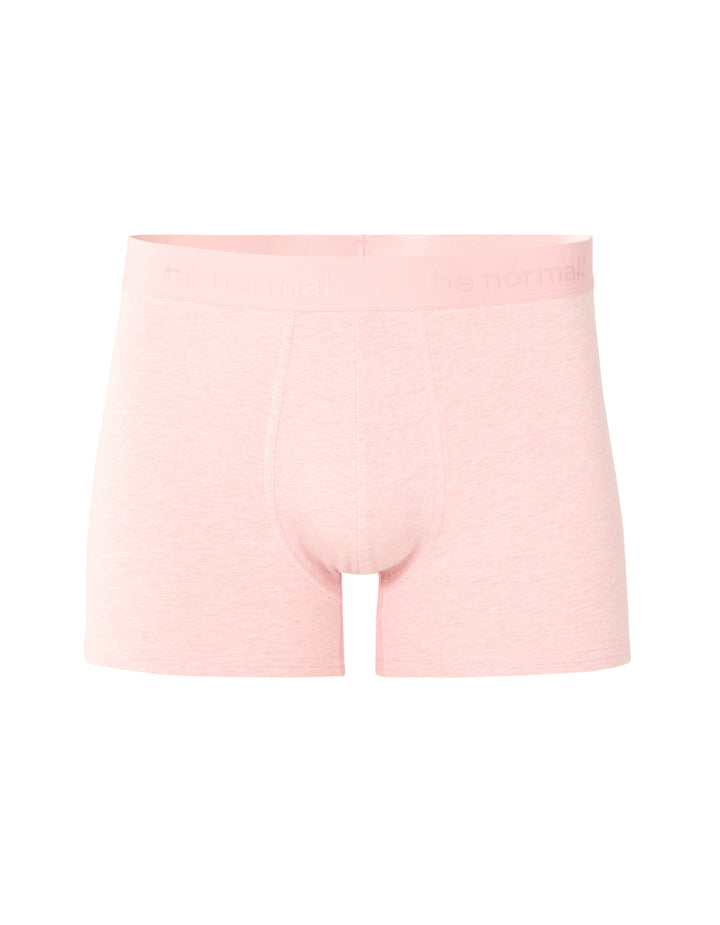 Plain stretch cotton boxer shorts