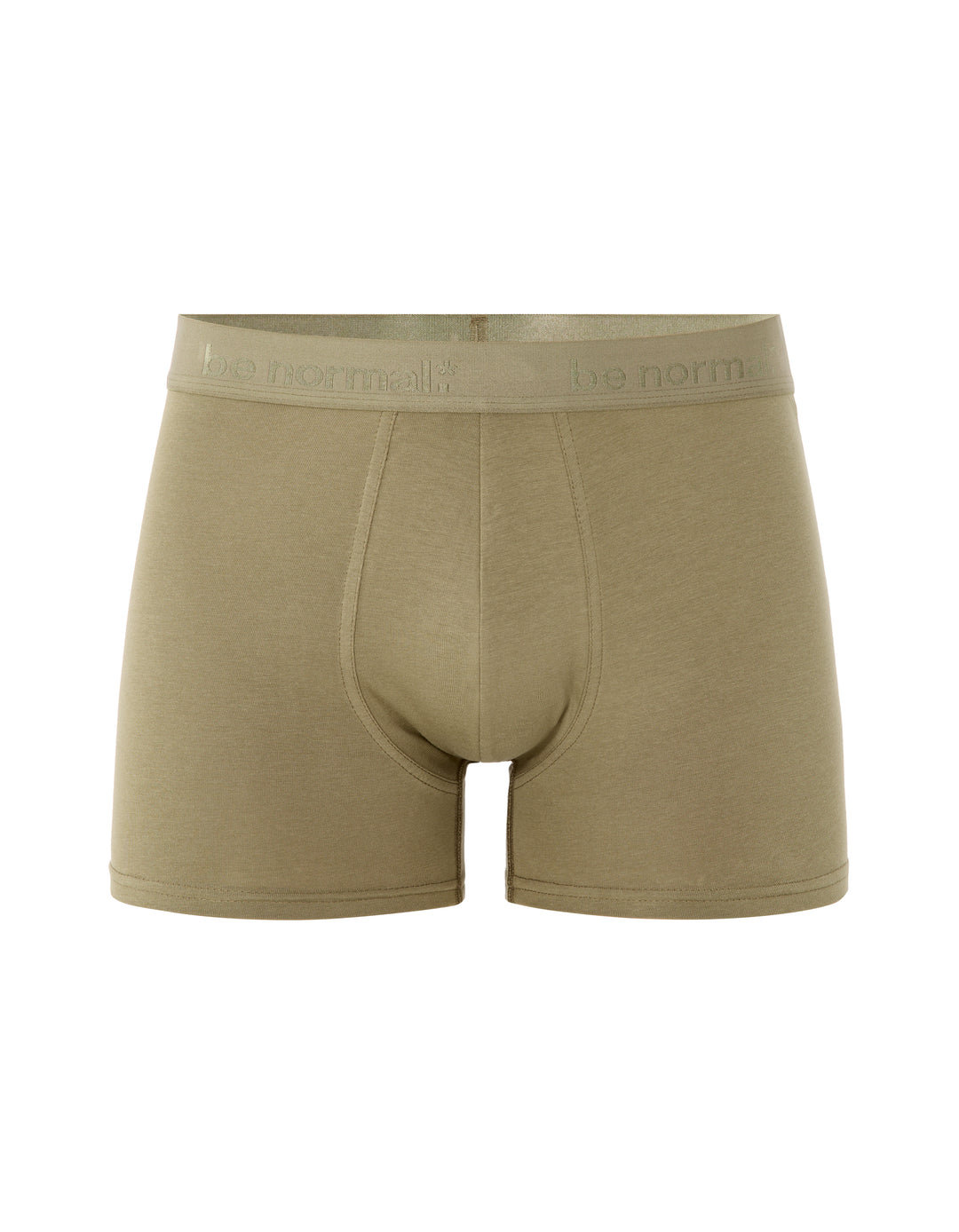 Plain stretch cotton boxer shorts