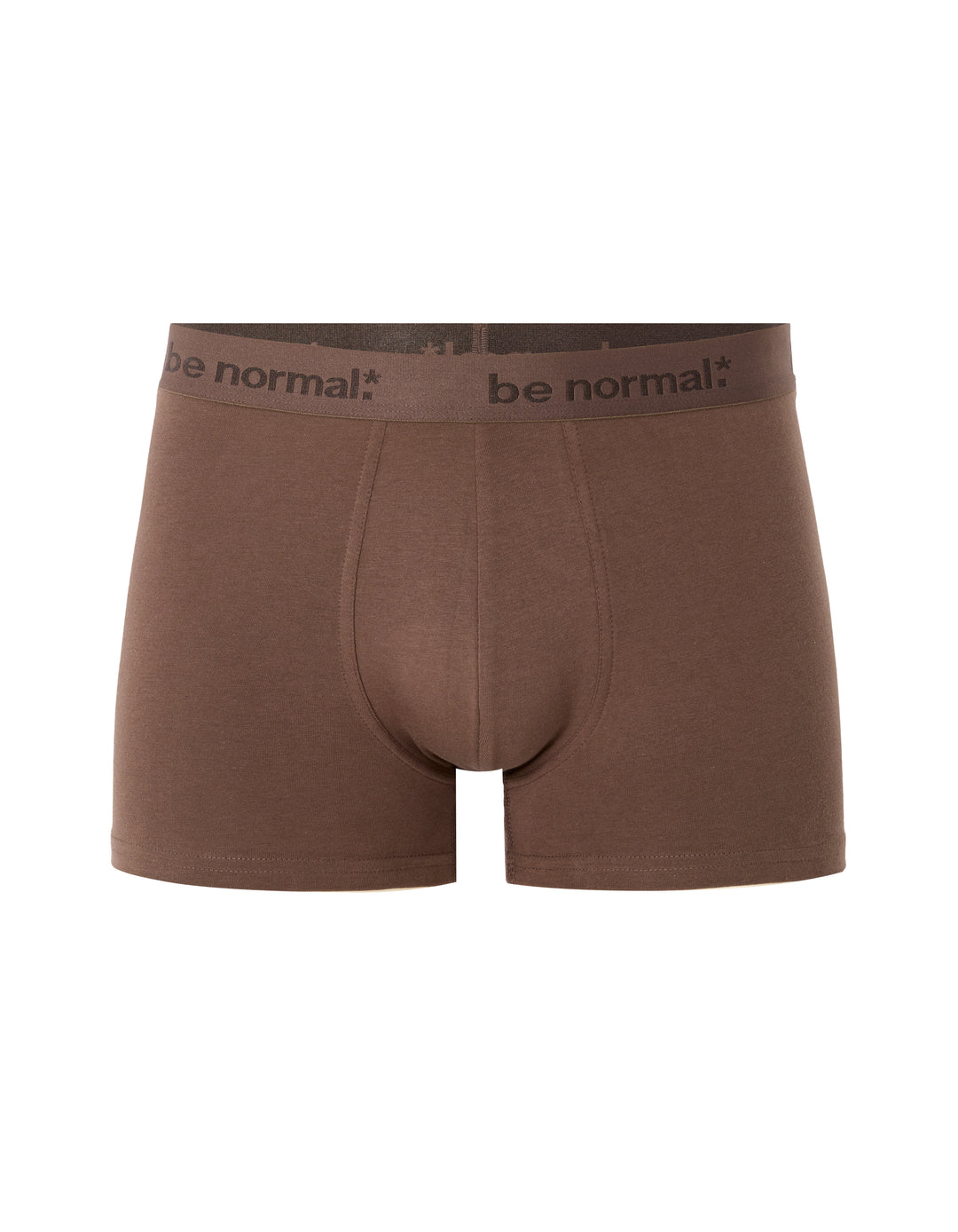 Plain stretch cotton boxer shorts